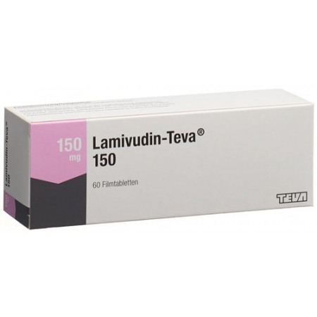 Ламивудин Тева 150 мг 60 таблеток покрытых оболочкой