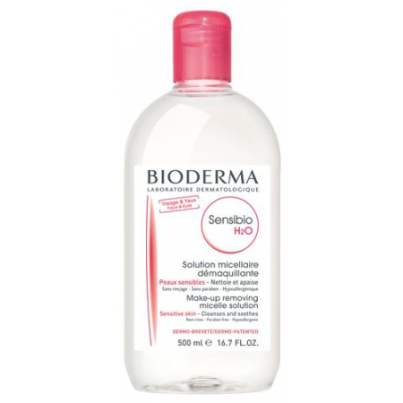 Bioderma Sensibio H2O Solution Micellaire ohne Parfum 500мл