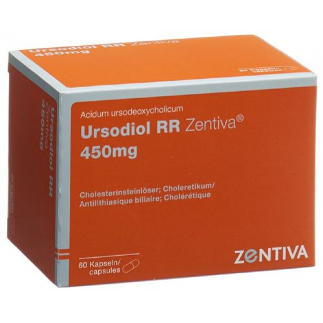 Урсодиол РР Зентива 450 мг 60 капсул