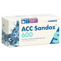 АЦЦ Сандоз 600 мг 10 шипучих таблеток