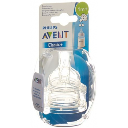 Avent Philips Tee Sauger 2 Loch Silikon 2 штуки