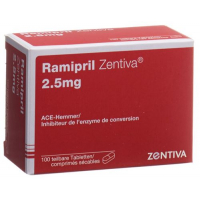 Рамиприл Зентива 2,5 мг 100 таблеток