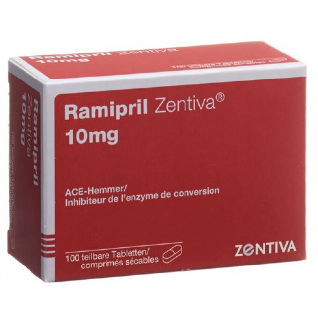 Рамиприл Зентива 10 мг 100 таблеток