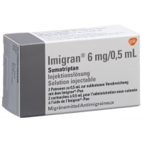 Имигран раствор для инъекций 6 мг / 0.5 мл 2 картриджа по 0.5 мл 