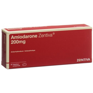 Амиодарон Зентива 200 мг 60 таблеток