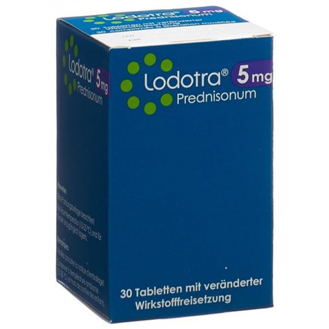 Лодотра 5 мг 30 ретард таблеток