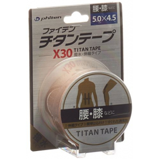 Phiten Aqua Titan Tape X30 5 см x 4.5m elastisch