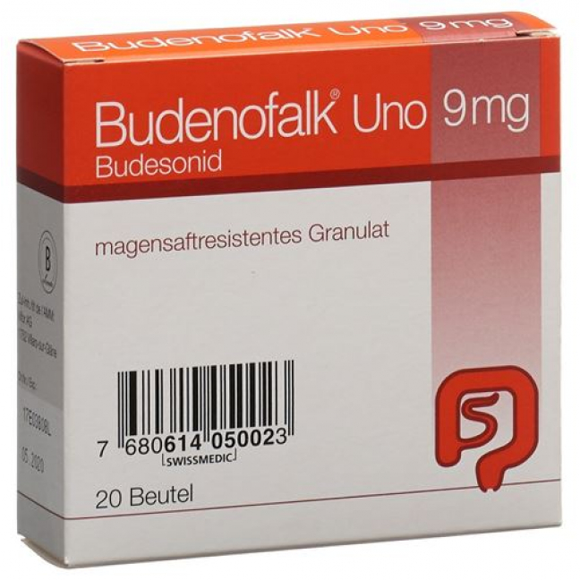 Буденофальк Уно гранулы 9 мг 20 пакетиков 