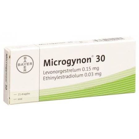 Микрогинон 30 21 драже
