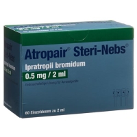 Atropair Steri-Nebs Inhal Lös 0,5 мг/2 мл 2 мл ампули 60 шт.