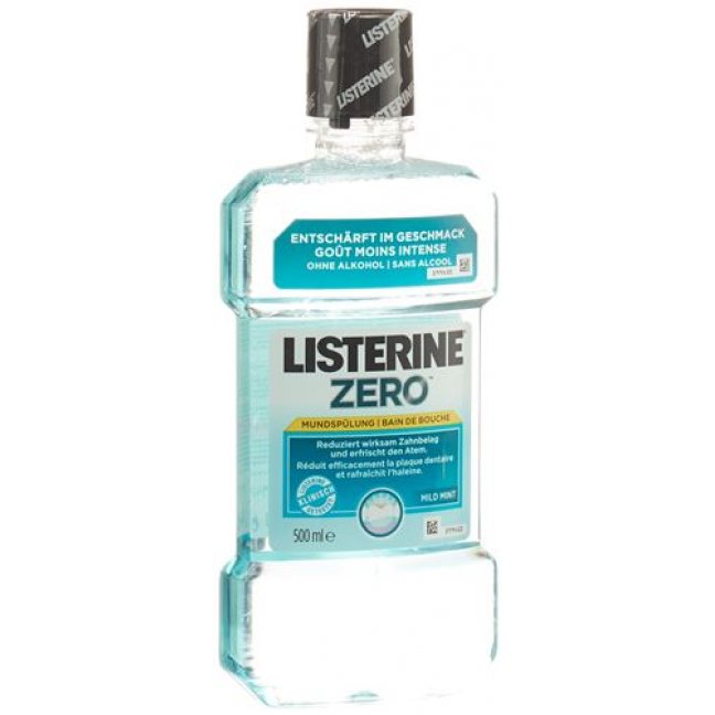 Listerine Zero ополаскиватель для полости рта 500мл