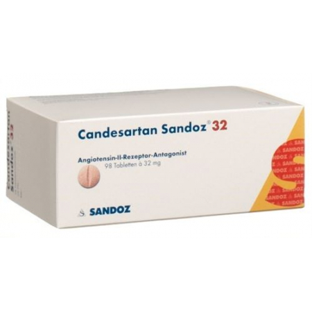 Кандесартан Сандоз 32 мг 98 таблеток