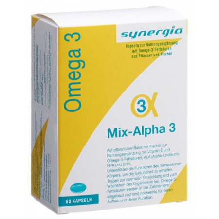 Микс Альфа 3 Омега-3 60 капсул