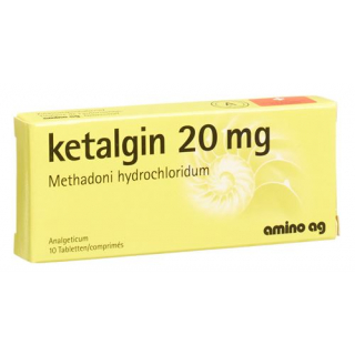 Ketalgin 20 mg 10 tablets 