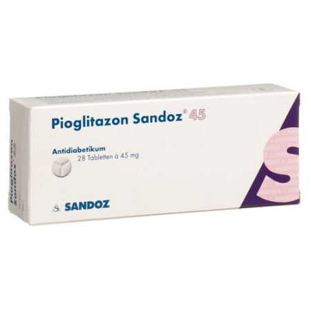 PIOGLITAZON SANDOZ 45MG