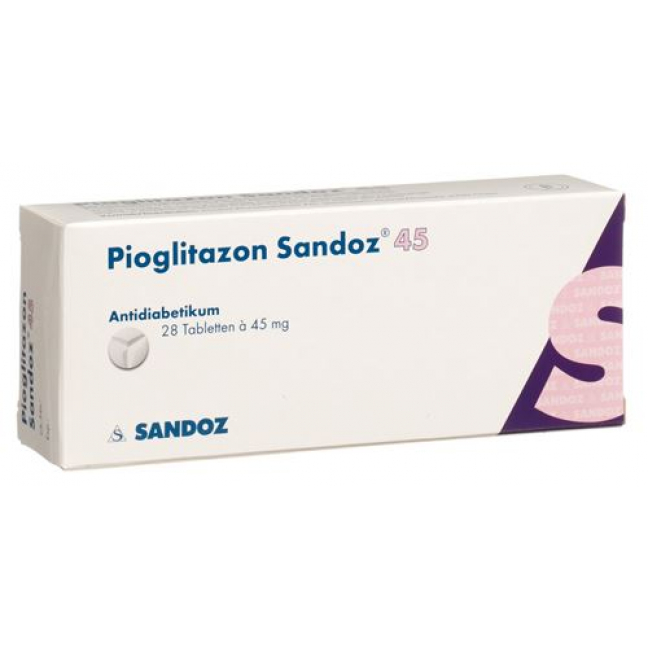 PIOGLITAZON SANDOZ 45MG