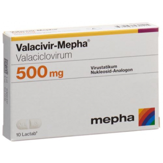 Валацивир Мефа 500 мг 90 таблеток покрытых оболочкой 
