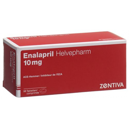 Эналаприл Хелвефарм 10 мг 98 таблеток