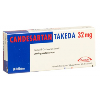 Кандесартан Такеда 32 мг 28 таблеток