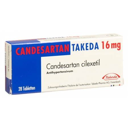 Кандесартан Такеда 16 мг 28 таблеток