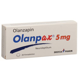Оланпакс 5 мг 28 таблеток покрытых оболочкой