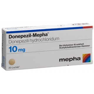 Донепезил Мефа 10 мг 50 таблеток покрытых оболочкой