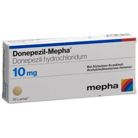 Донепезил Мефа 10 мг 50 таблеток покрытых оболочкой