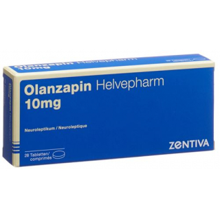 Оланзапин Хелвефарм 10 мг 28 таблеток