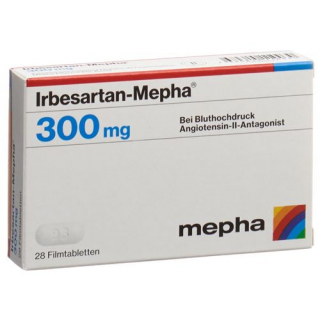 Ирбесартан Мефа 300 мг 98 таблеток покрытых оболочкой