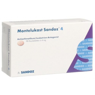 Монтелукаст Сандоз 4 мг 98 жевательных таблеток