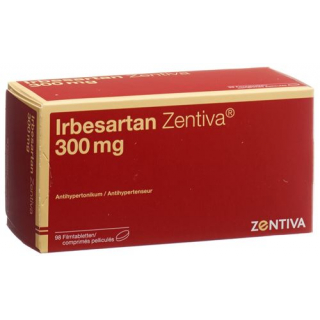 Ирбесартан Зентива 300 мг 98 таблеток покрытых оболочкой