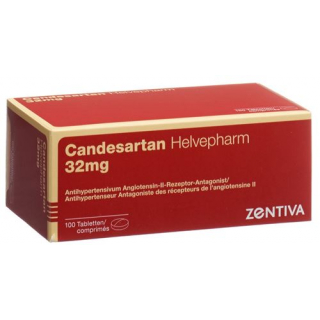 Кандесартан Хелвефарм 32 мг 100 таблеток
