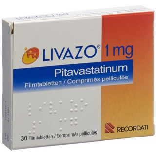 Ливазо 1 мг 30 таблеток покрытых оболочкой