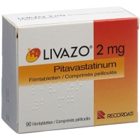 Ливазо 2 мг 90 таблеток покрытых оболочкой