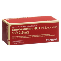 Кандесартан HCT Хелвефарм 16/12,5 мг 100 таблеток