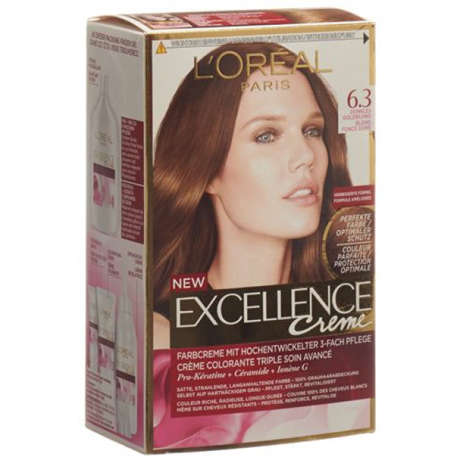 Excellence Color крем 6.30 Gold Dunkelblond