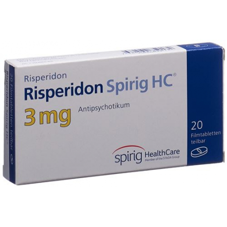 Рисперидон Спириг 3 мг 60 таблеток покрытых оболочкой 