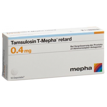 Тамсулозин Т Мефа 0,4 мг 100 депо таблеток
