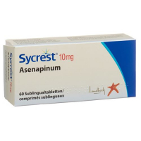 Сикрест 10 мг 60 сублингвальных таблеток