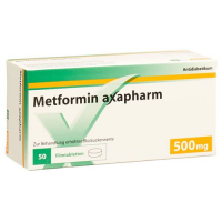 Метформин Аксафарм 500 мг 50 таблеток покрытых оболочкой  