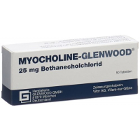 Myocholine Glenwood 25 mg 50 tablets