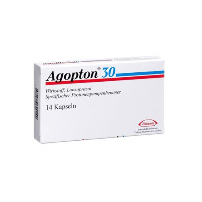 Агоптон 30 мг 28 капсул
