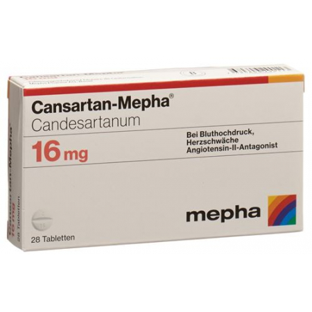 Кансартан Мефа 16 мг 28 таблеток