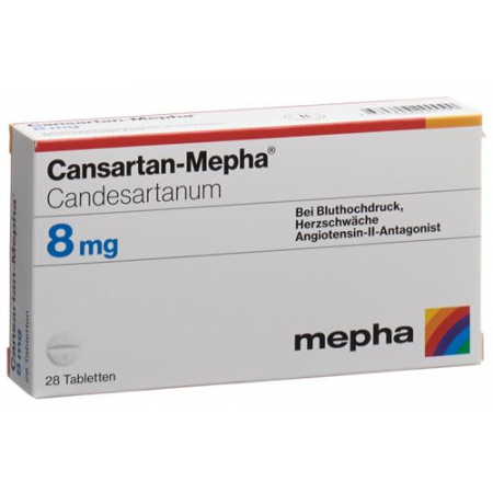 Кансартан Мефа 8 мг 98 таблеток