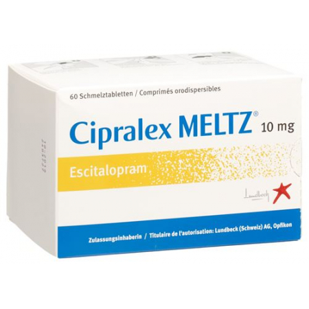 Ципралекс Мельц 10 мг 60 растворимых таблеток