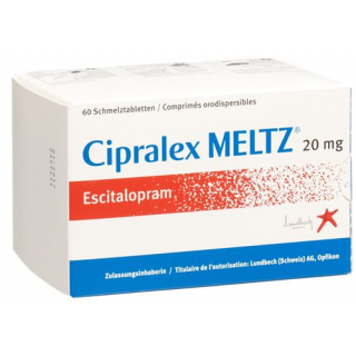 Ципралекс Мельц 20 мг 60 растворимых таблеток 
