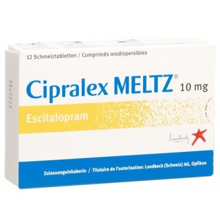 Ципралекс Мельц 10 мг 12 растворимых таблеток 