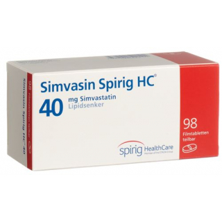 Симвазин Спириг 40 мг 98 таблеток покрытых оболочкой