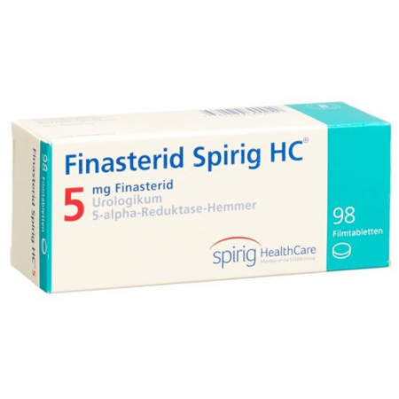 Финастерид Спириг 5 мг 98 таблеток покрытых оболочкой
