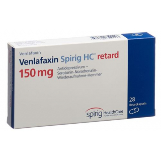Венлафаксин Спириг HC Ретард 150 мг 28 капсул 
